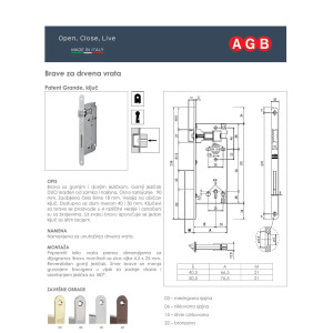 Patent Grande - Ključ