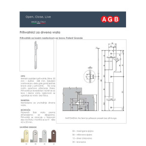 Prihvatnik Sa Nastavkom Za Drvo