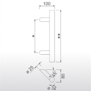 TG 10.ER.GS 45° Ukošeni Spojni